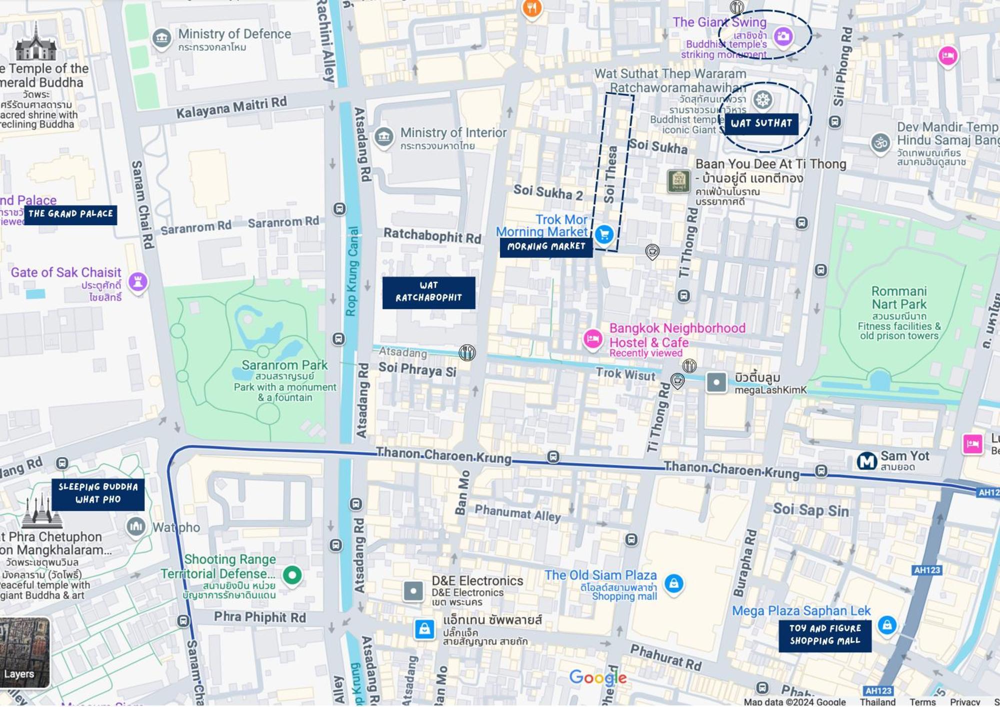 Bangkok Neighborhood Hostel Екстериор снимка